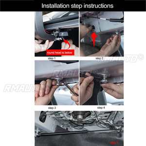 Amortisseurs à gaz noirs (2 pièces) pour Honda Civic Berline 4 portes 2016-2020 – Supports de levage avant modifiés - Product Image 5