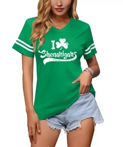 <strong>St</strong> <strong>Patricks</strong> <strong>Day</strong> Short Sleeves Tshirt <strong>St</strong>. Patrick's <strong>Day</strong> <strong>Clothing</strong> Shirts for Women - Product Image 4