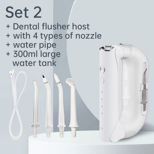 Irrigador Bucal Inalámbrico Retráctil Impermeable IPX7 con 6 Boquillas, Hilo Dental para el Hogar y Viajes, Higiene Bucal Conveniente - Product Image 6