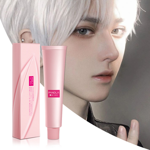 PANDLAプロサロン染毛剤天然ハーブヘアカラークリーム低アンモニアプロテインケアミャンマーホットセール - Product Image 2