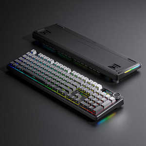 Teclado mecánico para juegos AULA F108 2026, de 108 teclas, con retroiluminación RGB, intercambiable en caliente, diseño americano, tres modos y personalizable - Product Image 1