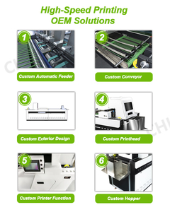 Chicai <span class=keywords><strong>Mini</strong></span> duy nhất vượt qua bao bì máy tính để bàn máy in cho cốc giấy Fan máy in kỹ thuật số - Product Image 4