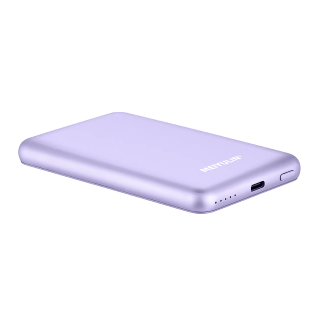 Portable Aluminum Alloy UltraThin Magnetic Wireless Power Bank 5000mAh 10000mAh PD 20W 15W Fast Charging for Smartphones