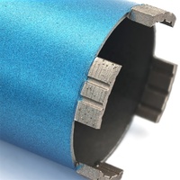 Foret diamanté soudé au laser M16 de 68/72/82 mm, scie cloche pour perçage humide avec adaptateur SDS-Plus pour béton et mur en briques