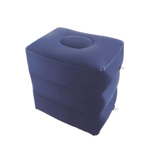 Kids Flight Sleeping Footrest Pillow Resting Pillow on Airplane <b>Car</b> Bus Pillow <b>Inflatable</b> Travel Foot Pillow Foot Pad - Product Image 2