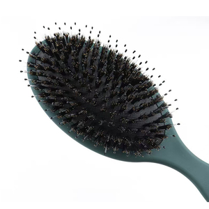 Cepillo de peluquería para mujer con mango de ABS personalizable, cerdas de nailon suave y cerdo, tipo pala con cojín y ventilación para masaje capilar - Product Image 5