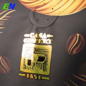 Prix direct du fabricant Pochette à café à fond plat mat pour <span class=keywords><strong>grains</strong></span> d'espresso 250g 1kg avec valve unidirectionnelle - Product Image 4