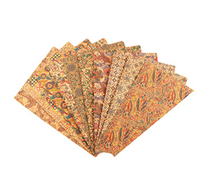 Tessuto <span class=keywords><strong>in</strong></span> <span class=keywords><strong>Sughero</strong></span> Stampato Floreale Portoghese INFOCORK 45x30CM - Ecologico per Borse/Scarpe/Scatole Cosmetiche - Product Image 6