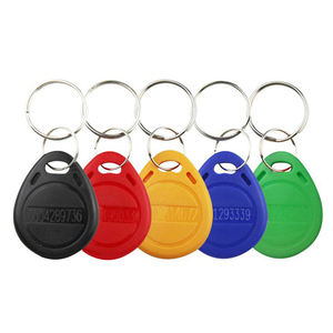 Thiết bị lập trình thẻ móc khóa không tiếp xúc, có thể ghi lại, dạng móc khóa, sử dụng công nghệ <span class=keywords><strong>RFID</strong></span>, mã T5577, chất liệu ABS - Product Image 1