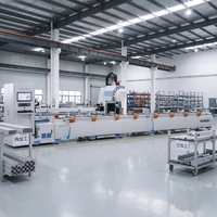 Centro de Mecanizado CNC de Tres Ejes PARKER de Alta Velocidad para Fresado, Taladrado y Roscado de Aluminio, PVC y Acero para Ventanas