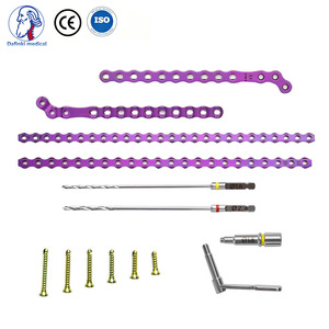 Davin ALPS <span class=keywords><strong>3</strong></span>.2mm ชุดระบบแผ่นล็อคกระดูกและข้อสัตวแพทย์เครื่องมือทางการแพทย์ไทเทเนียมแตกหักสำหรับการผ่าตัดสัตว์ขนาดเล็ก - Product Image 3