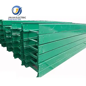 300*200*5.5 China Manufacturer Factory Price Fiberglass GRP FRP Cable Ladder Tray