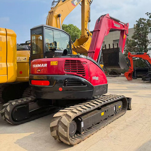 รถขุดขนาดเล็ก Yanmar Vio80 ชั่วโมงการทำงานต่ำ รถแทรกเตอร์มือสอง Yanmar VIO 80 รถขุดสำหรับขาย - Product Image 1