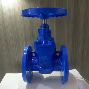 Detong dễ uốn sắt z45t mặt bích giấu thân cứng con dấu hướng dẫn sử dụng nước cửa van DN50-DN300 tráng nhựa Epoxy ngăn chặn sự ăn mòn - Product Image 3