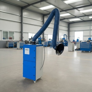 Nuevo Purificador de Humos de Soldadura Portátil QD-HY1500 con Certificación CE, Eficiencia de Filtración del 99.99%, Colector de Humo para Robot de 2 HP y Dispositivo de Extracción - Product Image 3
