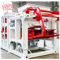 Machine à fabriquer des blocs QT12-15F à haute efficacité, machine automatique de moulage de briques en béton pour le pavage des routes et les bordures