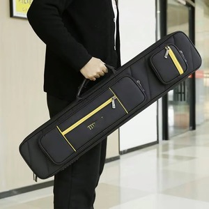 Estuche para taco de billar de nailon PU 3x4 de alta capacidad con correas de mochila para transporte, muestra gratuita - Product Image 6