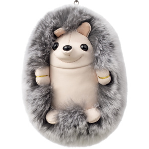 <span class=keywords><strong>Porte</strong></span>-clés en peluche hérisson créatif et mignon, style mode de luxe, pour sac, voiture, téléphone, pendentif ou <span class=keywords><strong>porte</strong></span>-clés - Product Image 1
