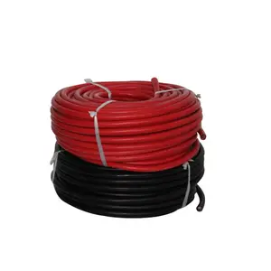 0AWG (70mm2) de silicona de alambre negro y rojo
