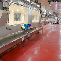 Matadero de carne de cabra de 100 cabezas por día para planta de matadero de ovejas