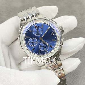 Reloj Clásico para Hombre de 40 mm, Relojes Mecánicos Automáticos, Relojes de Pulsera de Negocios para Hombre, Reloj de Pulsera, Montre De Luxe, Acero Inoxidable - Product Image 1