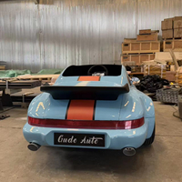 Kart à pédales électrique pour adultes à grande vitesse, 72V 2500W, batterie au lithium 40Ah, propulsion arrière, style classique vintage, vitesse maximale de 80 km/h