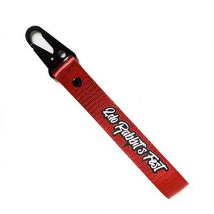 Porte-clés en gros style course avec logo, accessoire pendentif, chaîne en nylon - Product Image 1