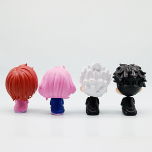 Figuras de Anime DANDADAN de 10CM, 4 Piezas/Juego, Ayase <span class=keywords><strong>Momo</strong></span> Takakura Okarun, Juguetes Coleccionables en Caja Sorpresa - Product Image 4