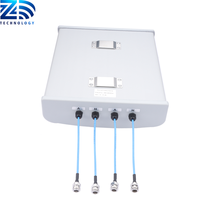 5G New product  Lte 4 Port Omni Directional Panel Antenna 4x4 MIMO indoor Wide band 617 - 6000MHz with 4.3-10 female connector