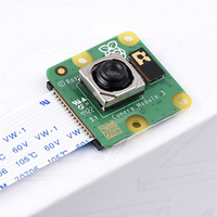 Modul Kamera Raspberry PI 3 Wide 12 Juta IMX708 Kamera Penglihatan Malam Autofokus V3