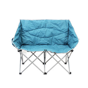 Fauteuil de camping pliable Tianye Outdoor Loveseat avec coussin chauffant, double siège avec porte-gobelet - Product Image 2
