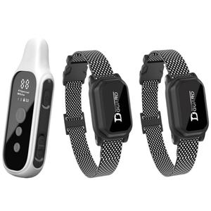 Dispositivo Universal de Entrenamiento con Control Remoto Antiladridos para Perros Pequeños y Grandes, <span class=keywords><strong>Collar</strong></span> de Choque Impermeable y Ecológico, IP67, 20h - Product Image 6