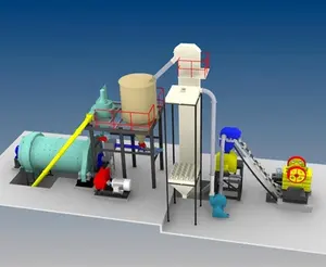 High Capacity Cement Clinker Grinding Plant Portland Cement Clinker Production Line Station Unit