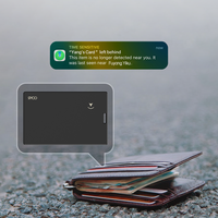Logo personnalisé 'Find My' Smart GPS Tracker & Locator Kids Plastic Key Card Finder & Anti-Lost Bagages Device Certification MFI