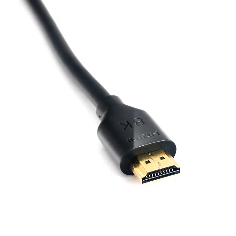High Performance Aluminum Alloy and Braided Durable High Definition 60hz 48gbps Movil a Tv 2.1 8k Hdmi Cable