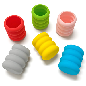 Vente en gros de porte-stylos en silicone, boîte de rangement pour stylos de bureau, organisateur de papeterie - Product Image 2