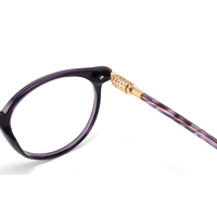 SARA Tendance 2026 Montures de Lunettes de Luxe Colorées en Acétate pour Femmes, Lunettes Femmes Montures de Haute Qualité 5188
