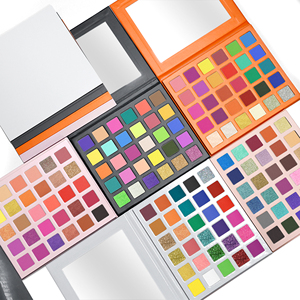 Palette de fards à paupières holographiques super brillants multichromes, <span class=keywords><strong>maquillage</strong></span> imperméable à haute pigmentation, 30 fards, vente en gros - Product Image 4