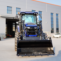 Traktor Pertanian LUYU dengan Part Opsional Berkualitas Tinggi, Mesin Pertanian 100HP 4x4 Mini Traktor Dijual