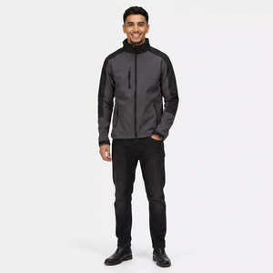 Veste Softshell d'hiver pour homme sur mesure, coupe-vent et imperméable, tissu en toile avec col montant, nouveauté à prix avantageux - Product Image 1