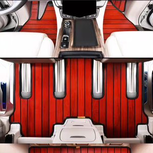Set Tappetini di Lusso Personalizzati 2025 per Interni, Pavimento Auto in Legno Impermeabile per Auto <span class=keywords><strong>VIP</strong></span> e Veicoli Aziendali - Product Image 2