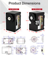 Unidad de Accionamiento Servo Serial de Bajo Ruido HL-2915-C001 Compatible con el Brazo Robótico ORCA HAND, Kit de Investigación de Simulación MuJoCo