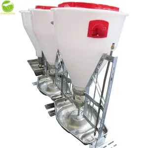 Alimentador redondo automático para cerdo, equipo alimentador de plástico, gran oferta, comederos de cerdo usados, en venta