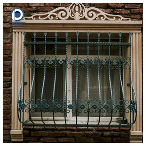 <span class=keywords><strong>Rampe</strong></span> en <span class=keywords><strong>fer</strong></span> <span class=keywords><strong>forgé</strong></span> Prima, personnalisée, finition mate foncée, revêtement en poudre antirouille pour la rénovation d'escaliers de bâtiments anciens, <span class=keywords><strong>rampe</strong></span> en <span class=keywords><strong>fer</strong></span> <span class=keywords><strong>forgé</strong></span> - Product Image 3