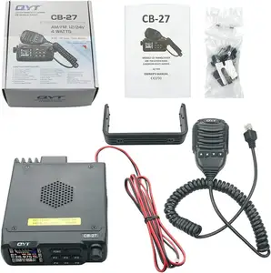 QYT CB-2726-27MHzワイヤレス通信カーマリン双方向ラジオ車両ステーションインターホンCBモバイルラジオ
