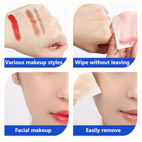 Tisu Pembersih Makeup Kemasan Individual Bebas Alkohol dan Paraben OEM ODM Label Pribadi Pasokan Grosir