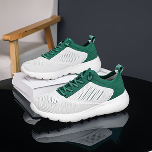 <b>Top</b> Designer Luxury Leather High <b>Top</b> Lace-Up Comfort Anti-Slippery Lightweight Triple Sneakers Casual Walking Shoes Famous Trend - Product Image 2