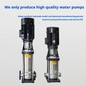 Vertical Multi-stage Centrifugal Pump 304 Stainless Steel 100m <b>Head</b> Double Mechanical Seal CE High Water Treatment 100% - Product Image 3