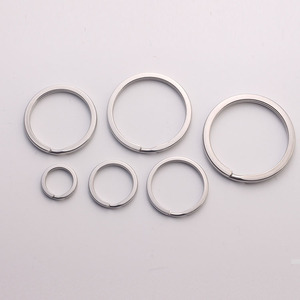 Bán Buôn 304 Thép Không Gỉ <span class=keywords><strong>Keyring</strong></span> 15 20 23 25 28 <span class=keywords><strong>30</strong></span> 31 32 33 35 38 <span class=keywords><strong>Mm</strong></span> Phẳng Chia Keyrings Phụ Kiện - Product Image 4