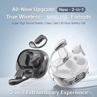 Écouteurs sans fil TWS Bluetooth à faible latence pour le gaming, avec affichage numérique, suppression du bruit ENC, longue autonomie de la batterie, pour couples, OEM ODM